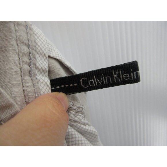 Calvin Klein Pants 30 Cargo Ripstop Outdoor Utility Crop Shorts Y2K * - Picture 16 of 16